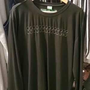 Black hugo boss long sleeve t-shirt